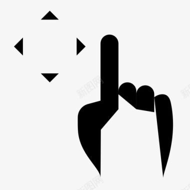 gesture_1f-tap-drag图标