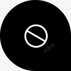 图标已拒绝01拒绝禁止圆圈中的图标已满高清图片