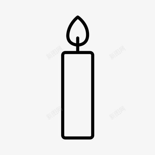 蜡烛教堂灯光图标svg_新图网 https://ixintu.com 中世纪 弥撒 教堂 灯光 祈祷 蜡烛