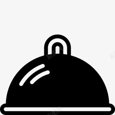 盘子食物厨房图标图标