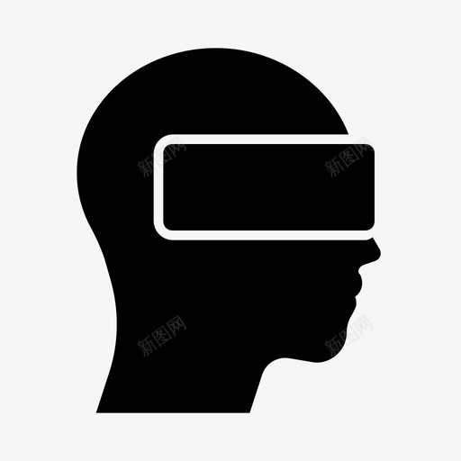 虚拟现实耳机眼镜护目镜图标svg_新图网 https://ixintu.com 护目镜 眼镜 虚拟现实 虚拟现实增强现实 虚拟现实耳机