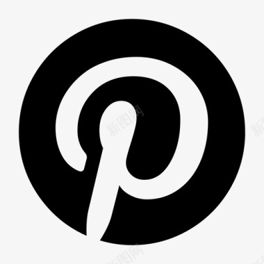 pinterest图标