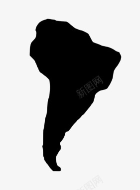 非洲地图国家图标图标
