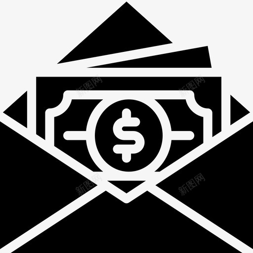 收到钱信封信件图标svg_新图网 https://ixintu.com smashicons邮件固体 信件 信封 信息 收到钱 邮件