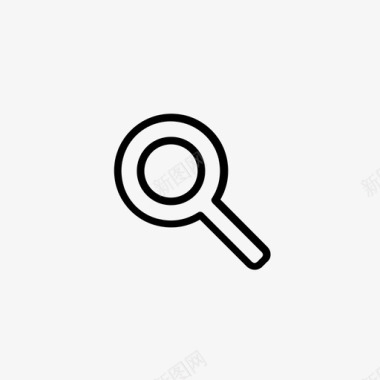 搜索放大镜office应用程序图标图标