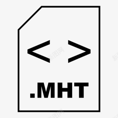 mht存档html图标图标