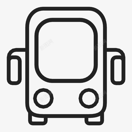 公共汽车地铁列车客车图标svg_新图网 https://ixintu.com 公共汽车 地铁列车 客车 面包车