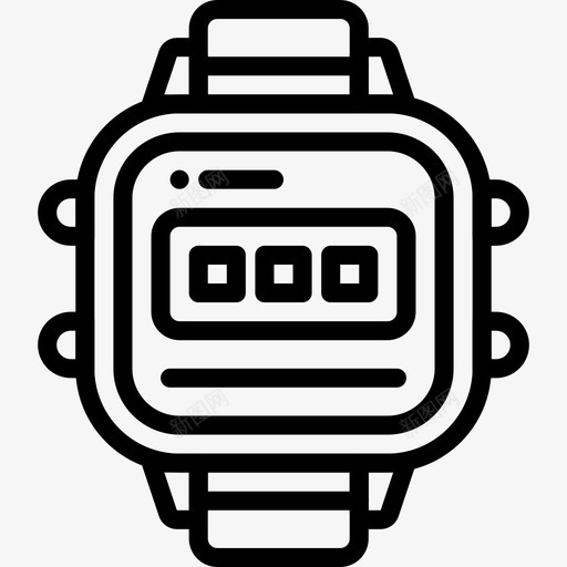 手表数码复古图标svg_新图网 https://ixintu.com 复古 复古技术概述 手表 数码 科技 腕表
