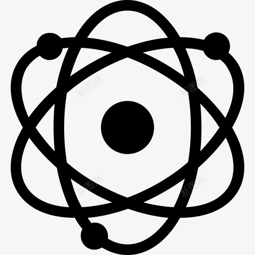 电子原子分子图标svg_新图网 https://ixintu.com 分子 原子 电子 科学 科学和技术字形图标集