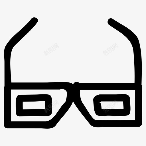 3d眼镜安全夏季图标svg_新图网 https://ixintu.com 3d眼镜 夏季 太阳镜 安全 音乐音频和视频手绘