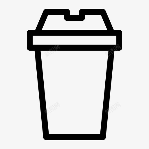 咖啡酒吧杯子图标svg_新图网 https://ixintu.com 咖啡 杯子 酒吧 餐厅 饮料
