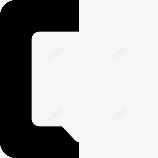 左半svg_新图网 https://ixintu.com 左半