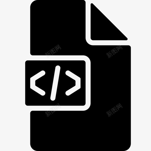 html文件类型代码文档图标svg_新图网 https://ixintu.com html文件类型 代码 文件功能实体 文档