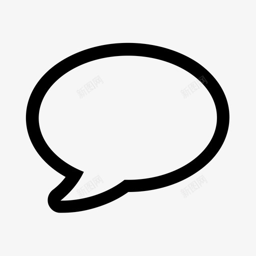 Speech bubblesvg_新图网 https://ixintu.com Speech bubble