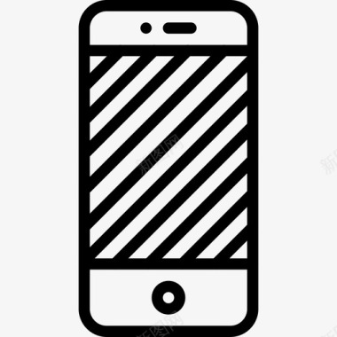 智能手机关闭iphone手机图标图标