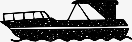 船摩托艇游船图标图标