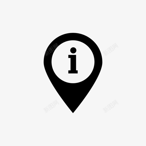 pin信息位置图标svg_新图网 https://ixintu.com pin 位置 信息 地图pin