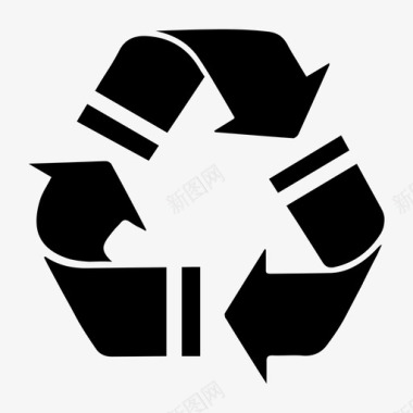 回收再利用金融图形图标图标