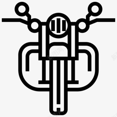 车辆摩托车运输工具图标图标