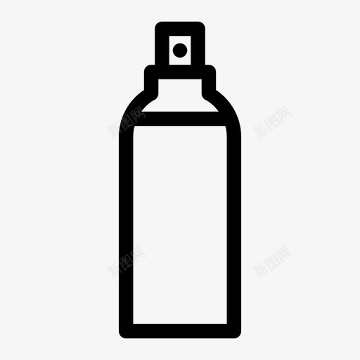 喷雾罐瓶子涂鸦图标svg_新图网 https://ixintu.com 喷雾 喷雾罐 涂鸦 瓶子