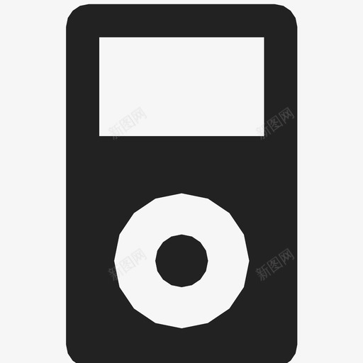 mp3播放器ipod媒体图标svg_新图网 https://ixintu.com ipod mp3播放器 声音 媒体 音乐