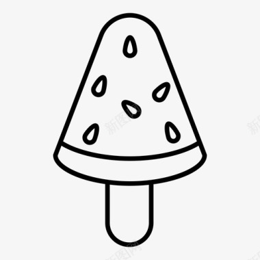 冰棒奶油甜点图标图标