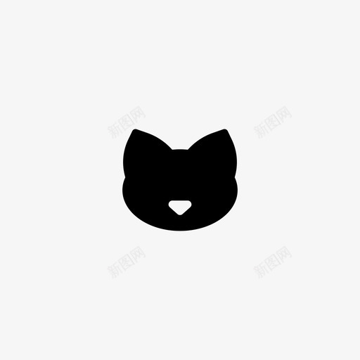 小猫猫宠物图标svg_新图网 https://ixintu.com 兽医 宠物 小图标 小猫 猫