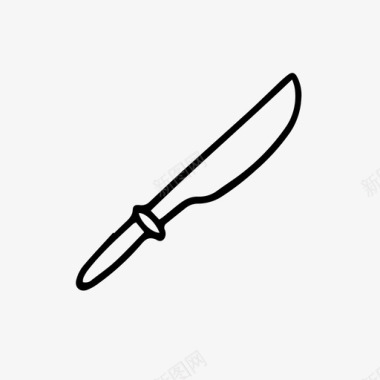 刀烹饪餐具图标图标