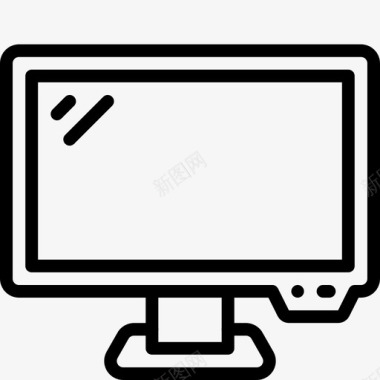 显示器计算机设备图标图标