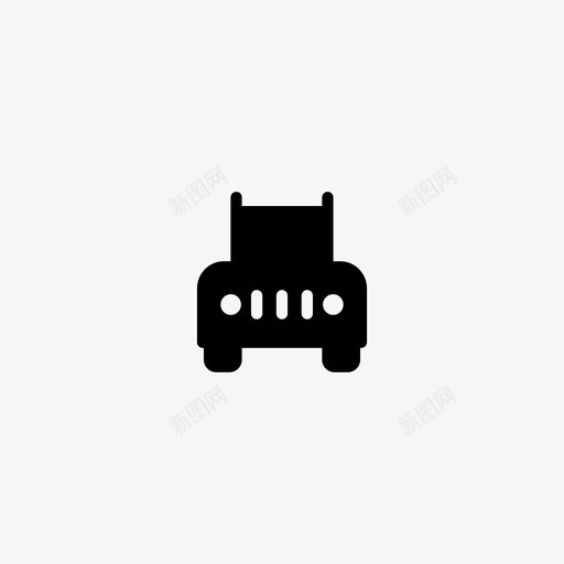 卡车重型运输图标svg_新图网 https://ixintu.com 卡车 卡车司机 小图标 运输 重型