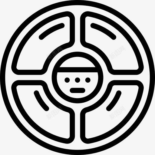 西蒙说游戏复古图标svg_新图网 https://ixintu.com 复古 复古技术大纲 技术 游戏 西蒙说