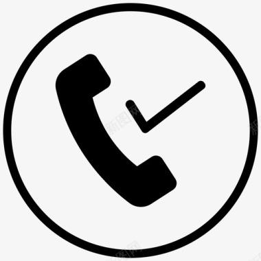 呼叫联系人电话图标图标