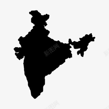印度亚洲巴拉特图标图标