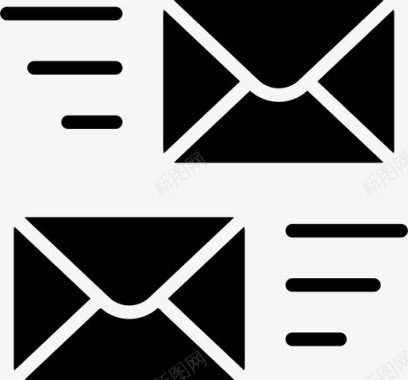 邮件传送信封信件图标图标