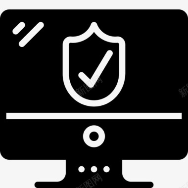 计算机保护批准设备图标图标