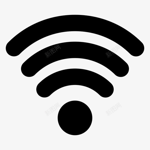wifi互联网路由器图标svg_新图网 https://ixintu.com wifi 互联网 信号 无线 路由器 酒店餐厅字形图标