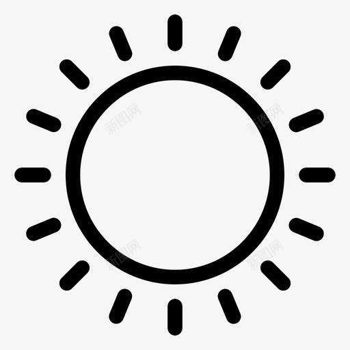 太阳阳光野餐和庆祝活动图标svg_新图网 https://ixintu.com 太阳 野餐和庆祝活动 阳光