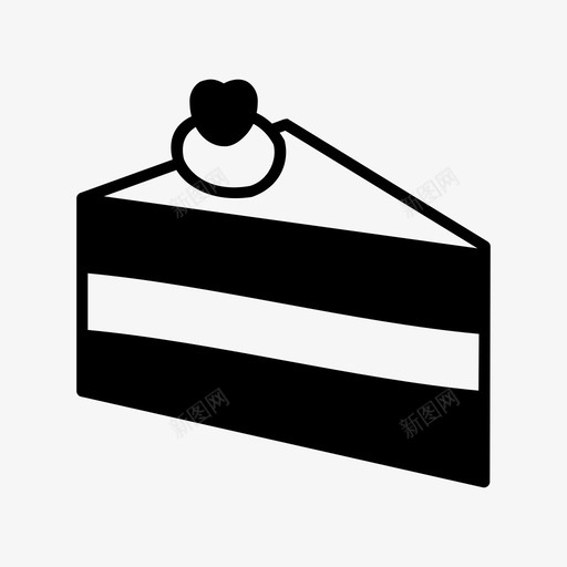 蛋糕蛋糕片巧克力蛋糕图标svg_新图网 https://ixintu.com 奶油蛋糕 巧克力蛋糕 甜点 蛋糕 蛋糕片