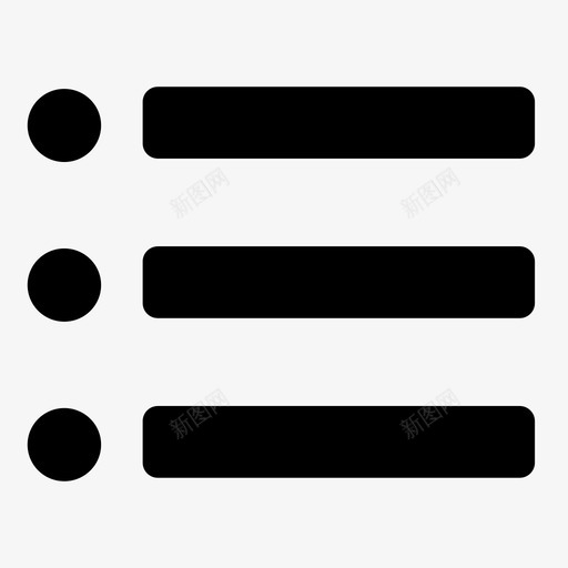 logo旁列表-iconsvg_新图网 https://ixintu.com logo旁列表-icon