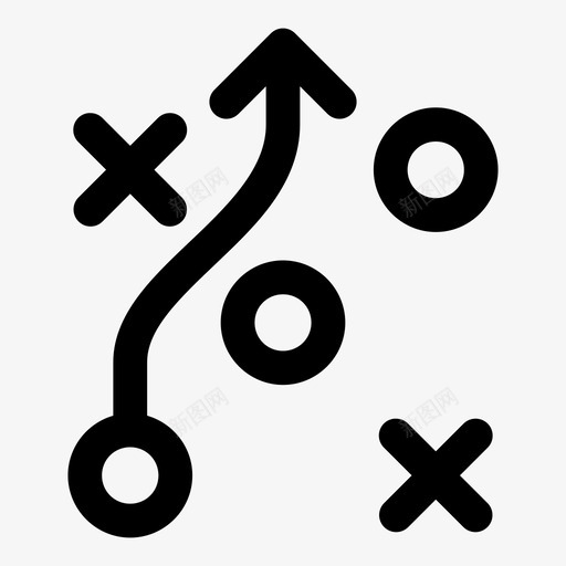 战略管理规划图标svg_新图网 https://ixintu.com 业务战略 战略 管理 规划 解决方案 项目