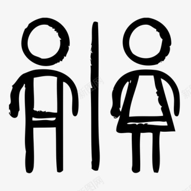 厕所城市位置图标图标
