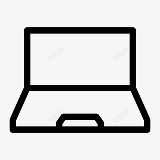 笔记本电脑台式机键盘图标svg_新图网 https://ixintu.com 台式机 屏幕 笔记本电脑 键盘