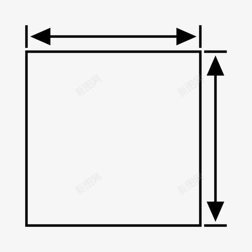 调整大小尺寸高度图标svg_新图网 https://ixintu.com 宽度 尺寸 调整大小 高度