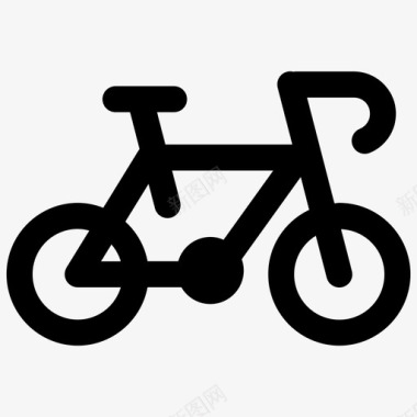 自行车交通工具基本工具图标图标