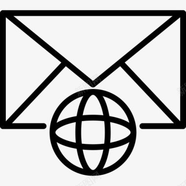 电子邮件导航电子邮件应用程序图标图标