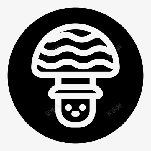 蘑菇化身食物图标svg_新图网 https://ixintu.com 化身 真菌 自然 蔬菜 蘑菇 蘑菇化身 食物