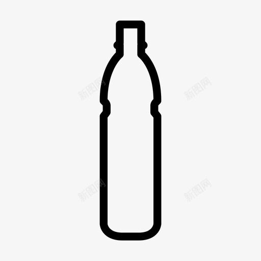 塑料瓶容器烧瓶图标svg_新图网 https://ixintu.com 塑料瓶 容器 烧瓶