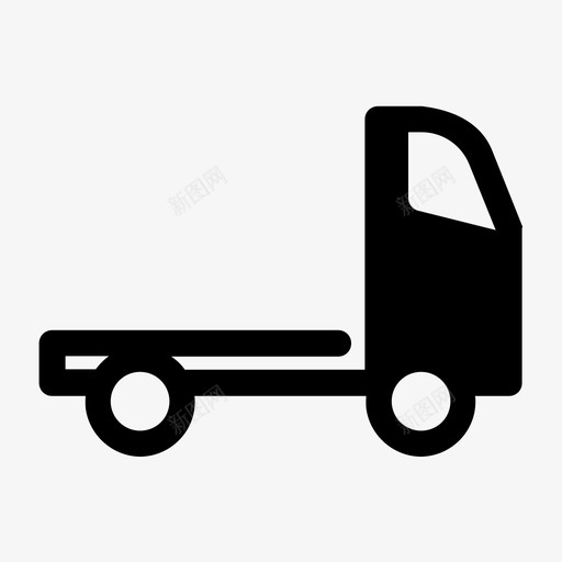 卡车送货货物图标svg_新图网 https://ixintu.com 包装 卡车 商店 货物 运输 送货