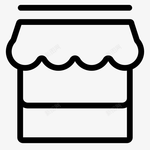 集市_2svg_新图网 https://ixintu.com 集市_2