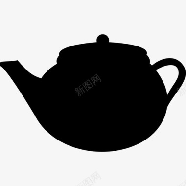 茶壶水壶图标图标